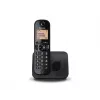 Telefone DECT Panasonic KX-TGC 210 PDB Preto com Identificação de Chamadas