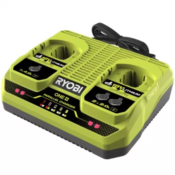 Carregador de bateria 18V / 2 portas