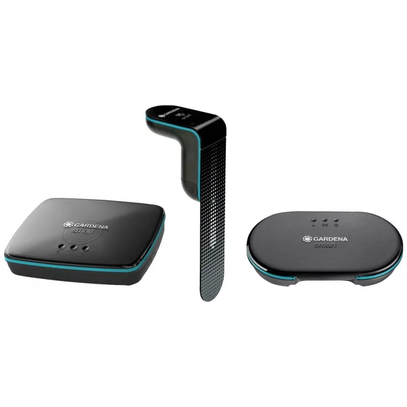 Conjunto Gardena Smart Irrigation Control Sensor: programador de rega para até 6 válvulas (24 V)
