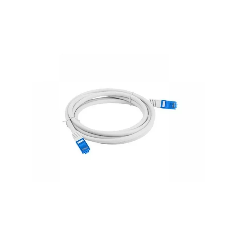 Cabo de rede LANBERG Cat6a S/FTP PCF6A-10CC-0100-S, 1 m, RJ-45, cinzento, LSZH, 500 MHz