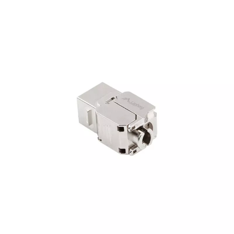 Módulo keystone Lanberg KSF7-2000 plano aço inoxidável