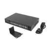 Switch não gerido LANBERG RSGE-24P-2GE-2S-360 com 24 portas Ethernet RJ-45