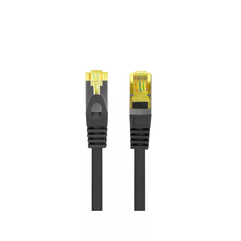 Cabo de rede Lanberg PCF6A-10CU-0025-BK RJ45 Cat6a 0,25m preto