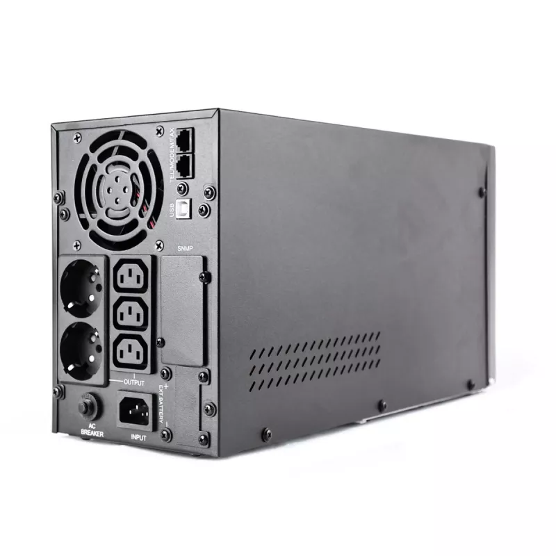 Fonte de alimentação ininterrupta UPS Gembird EG-UPS-PS2000-02 2 kVA 1600 W 5 saídas AC
