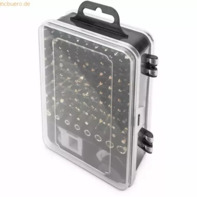 Conjunto de chaves de precisão Digitus 115 peças 98 bits Security Torx Hex Phillips