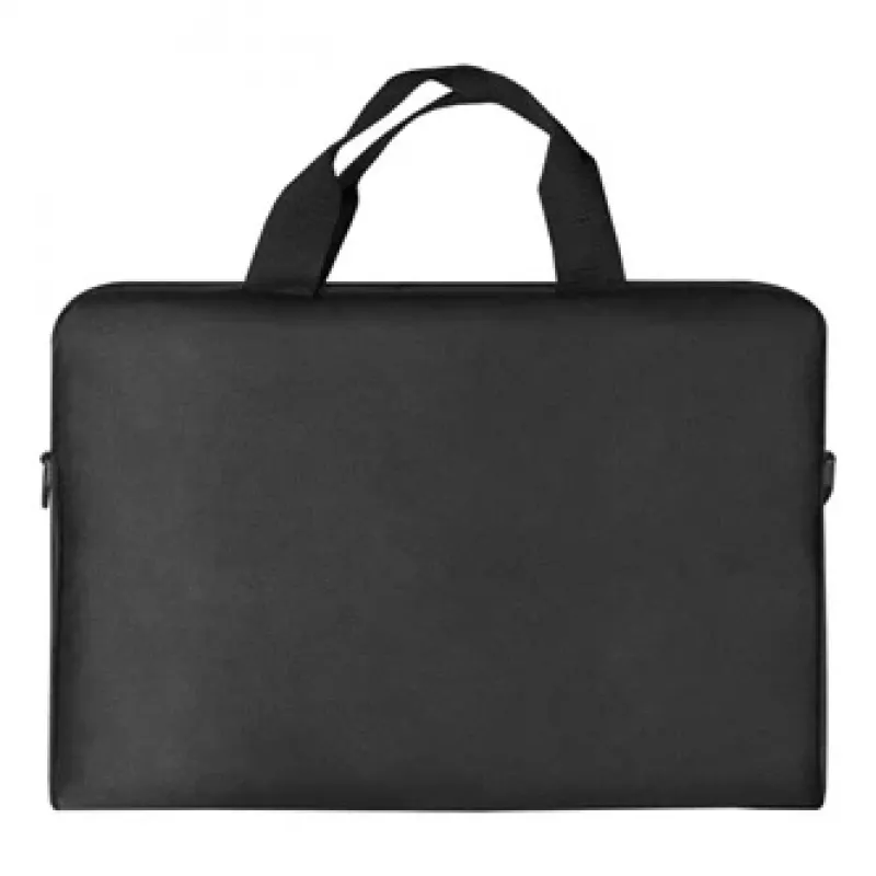 Mala para portátil DEFENDER Lite 39,6 cm (15,6 polegadas) preto/cinzento, poliéster, fecho de correr, pega de transporte, alça removível