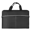 Mala para portátil DEFENDER Lite 39,6 cm (15,6 polegadas) preto/cinzento, poliéster, fecho de correr, pega de transporte, alça removível