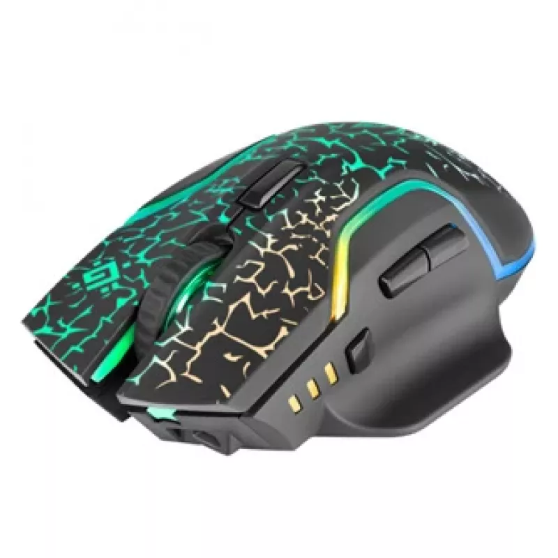Rato Defender Oneshot GM-067 Gaming destro RF sem fios + USB Type
