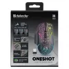 Rato Defender Oneshot GM-067 Gaming destro RF sem fios + USB Type