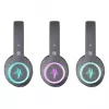 Headset DEFENDER FREEMOTION B571 LED sem fios binaural, drivers 4 cm, bateria 6–8 h, construção fechada, 20–20000 Hz