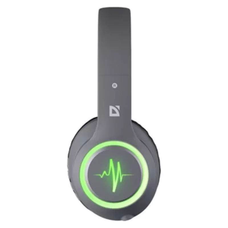 Headset DEFENDER FREEMOTION B571 LED sem fios binaural, drivers 4 cm, bateria 6–8 h, construção fechada, 20–20000 Hz