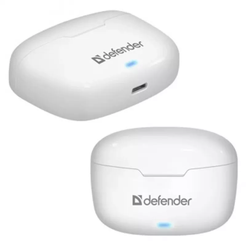 Auriculares Bluetooth Defender TWINS 903, brancos