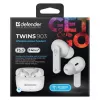 Auriculares Bluetooth Defender TWINS 903, brancos