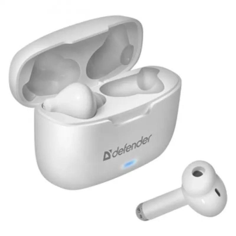 Auriculares Bluetooth Defender TWINS 903, brancos