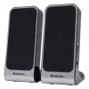 Altifalantes DEFENDER SPK-225 com fios 2.0, 4 W RMS, USB/DC 5 V, 3,5 mm, preto
