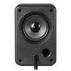 Altifalantes DEFENDER V11 11 W com fios 2.1 altifalantes satélite de secretária, USB 5 V, preto