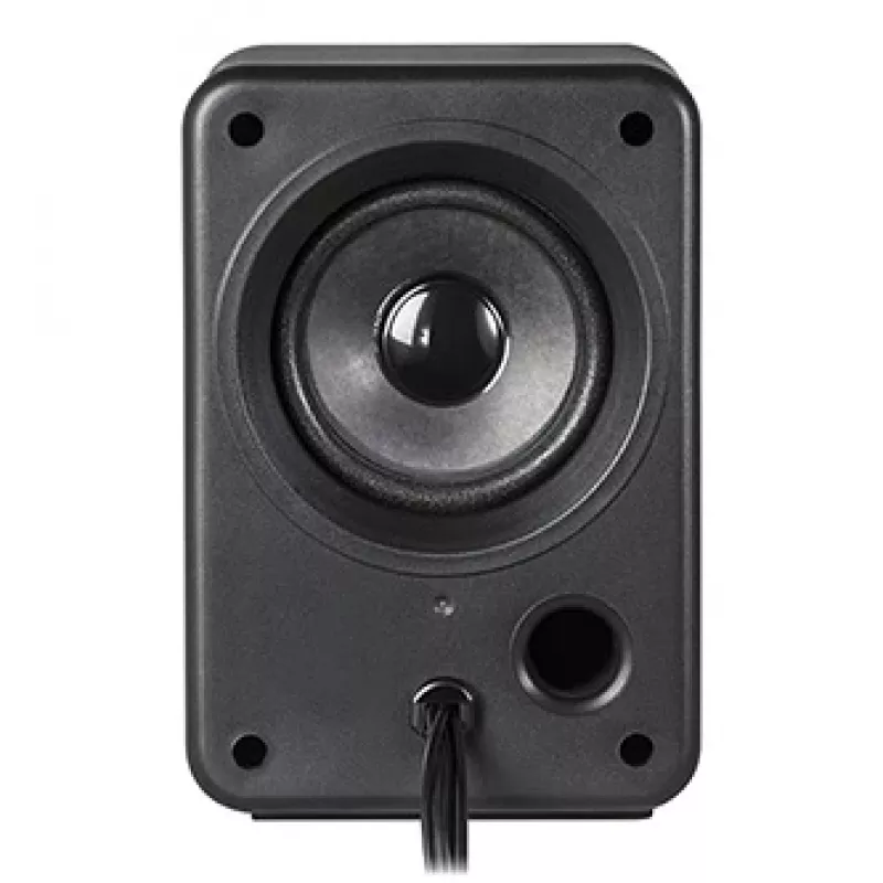 Altifalantes DEFENDER V11 11 W com fios 2.1 altifalantes satélite de secretária, USB 5 V, preto