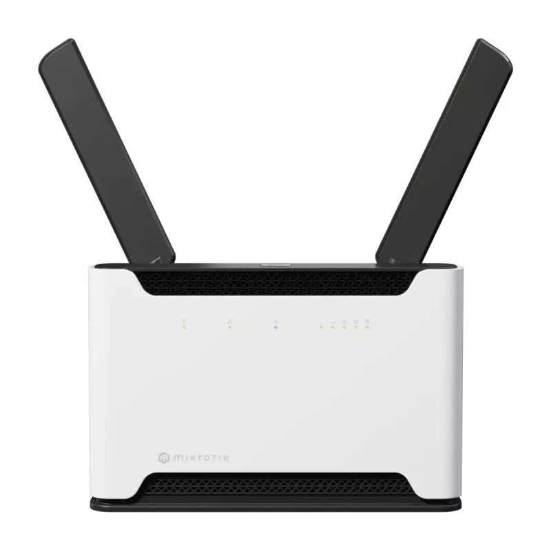 MikroTik Chateau LTE18 AX - router sem fios - switch de 5 portas - GigE, 2,5 GigE - Wi-Fi 5, Wi-Fi 6 - dual-band (S53UG+5HAXD2HAXD-TC&EG18-EA)