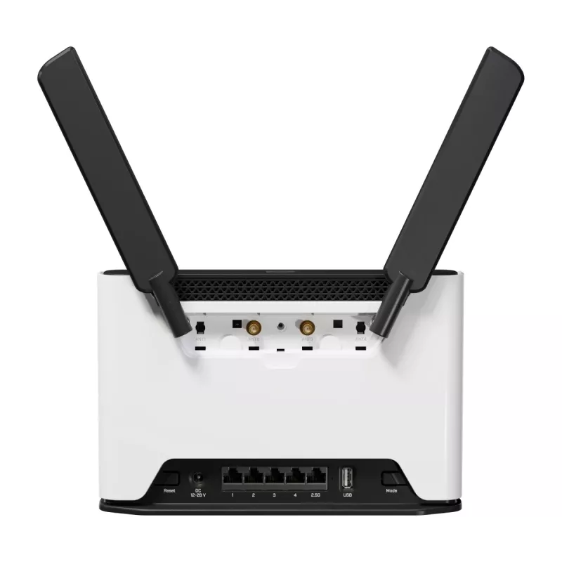 MikroTik Chateau LTE18 AX - router sem fios - switch de 5 portas - GigE, 2,5 GigE - Wi-Fi 5, Wi-Fi 6 - dual-band (S53UG+5HAXD2HAXD-TC&EG18-EA)