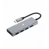 Adaptador TB USB-C 7v1 USB 3.0, 2xUSB 2.0, HDMI, PD, SD/TF