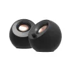 Colunas de secretária CREATIVE Pebble V3 Minimalistas 2.0 USB-C com áudio USB, Clear Dialog Enhancement, Bluetooth 5.0, 8W RMS com 16W de potência de pico