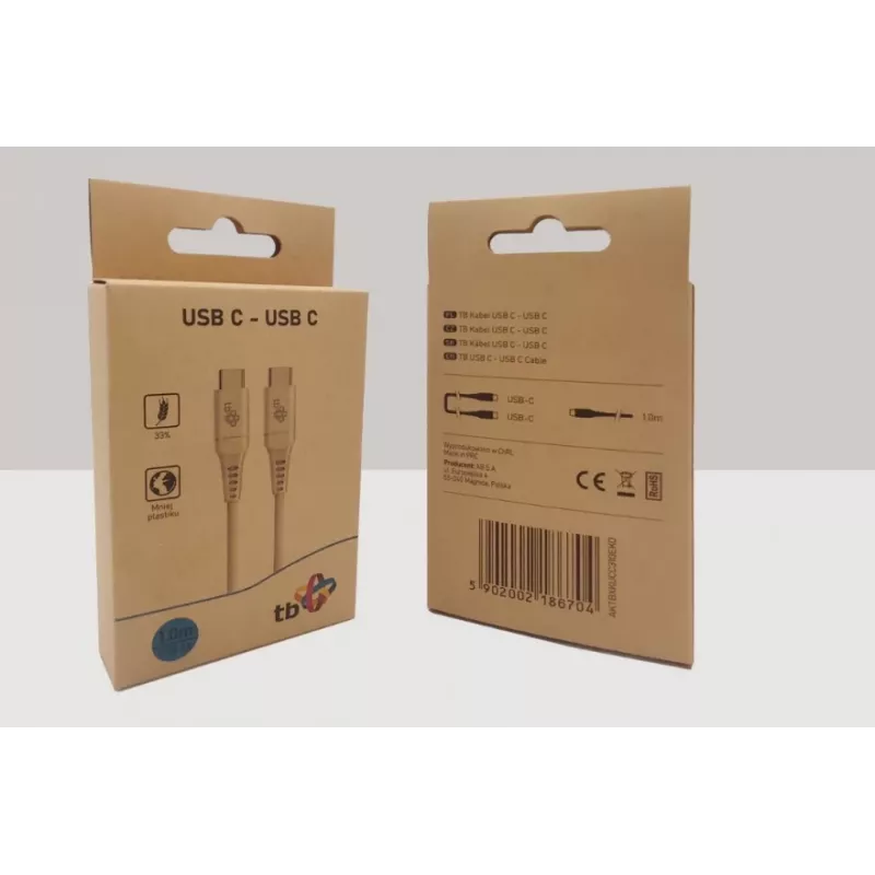 Cabo TB Touch Eco Friendly USB C 2.0 - USB C