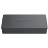 Grandstream GWN7700 switch não gerido Layer 2 5 portas Gigabit capacidade de comutação 10Gbps 802.1p QoS preto para secretária/parede 5VDC