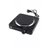 Placa de cozinha fechada ESPERANZA ST. HELENS 1 zona, botão rotativo, 1×1000 W, 15,5 cm, bancada, preto