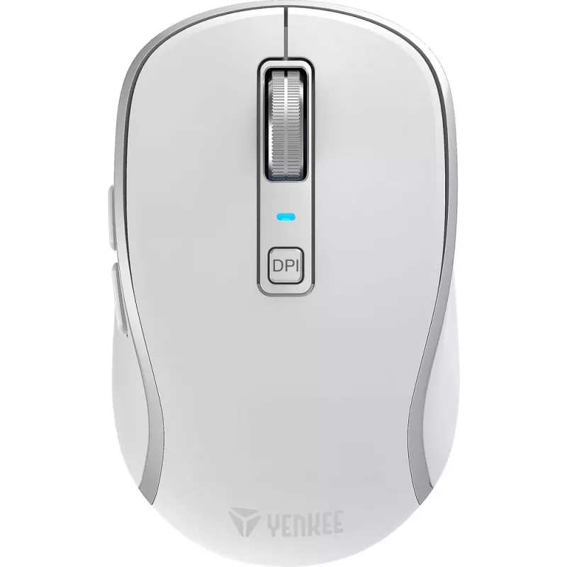 Rato sem fios DUAL WiFi+Bluetooth, bateria recarregável, 5 botões