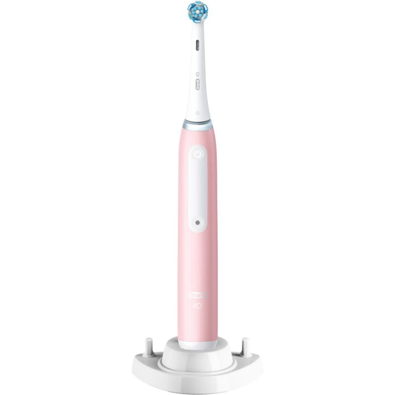 Escova de dentes elétrica Oral-B iO3 Série recarregável para adultos número de cabeças incluídas 1 rosa blush número de modos de escovagem 3