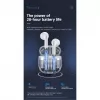 Auscultadores USAMS Bluetooth 5.0 TWS IAseries sem fios preto/preto BHUIA01 (US-IA04)