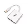 Leitor de cartões UNITEK Y-9313 USB 3.2 Gen 1 (3.1 Gen 1) prateado