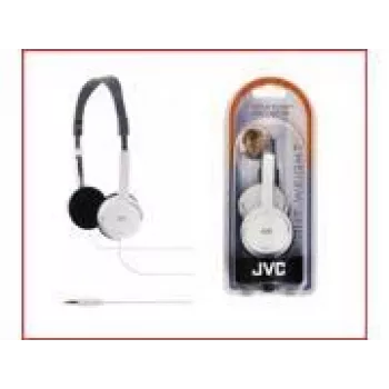 Auscultadores JVC HA-L50W leves (branco) com fios música