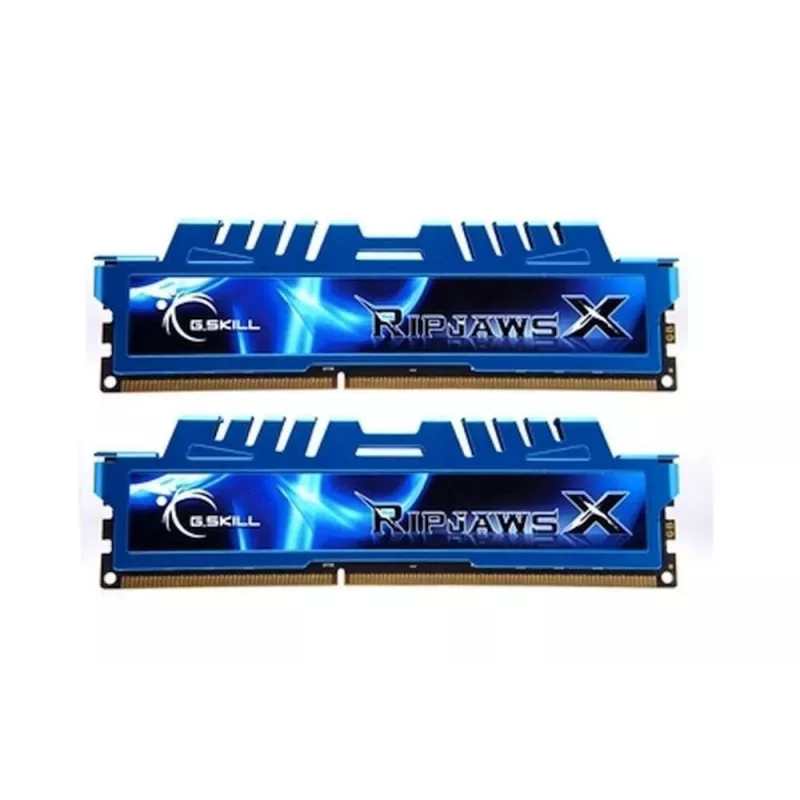 Memória Desktop DDR3 16GB (2x8GB) 2133MHz G.SKILL RipjawsX 240-pin DIMM, 1,6V, CL12, Dual-Channel, dissipador