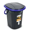GreenBlue GB320BB sanita portátil de campismo em balde, 19 l, preto/azul-marinho