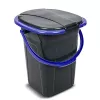 GreenBlue GB320BB sanita portátil de campismo em balde, 19 l, preto/azul-marinho