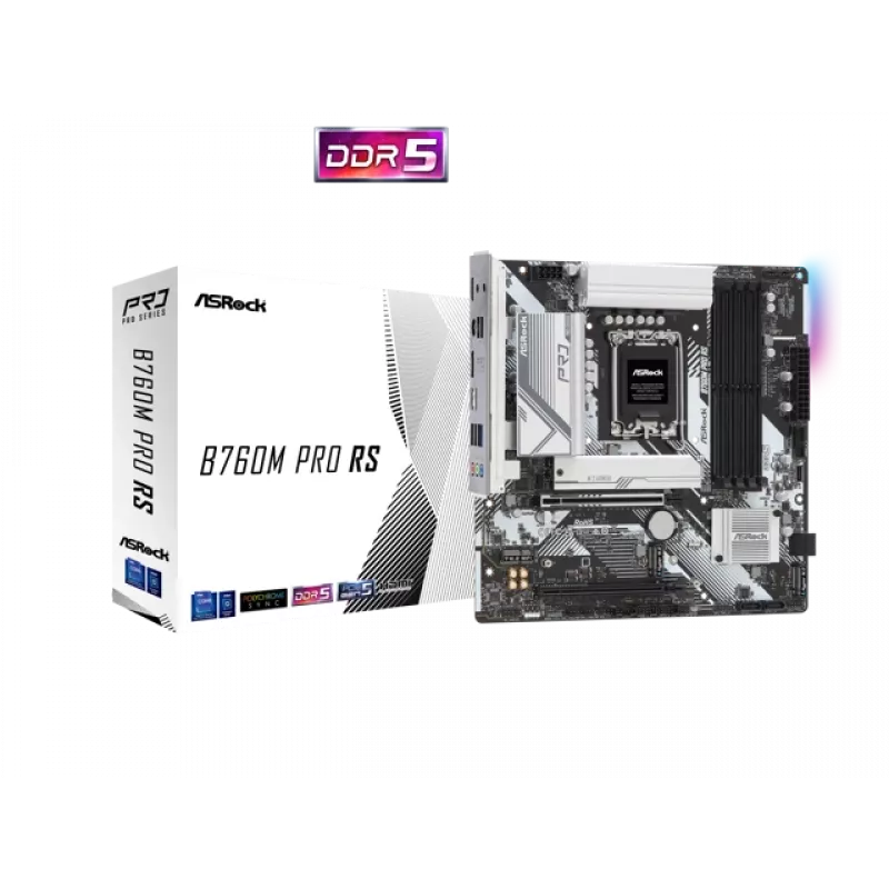 Placa-Mãe ASRock B760M Pro RS DDR5 Micro-ATX