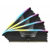 DIMM 64 GB DDR5-6000 (4x 16 GB) Quad-Kit, Memória RAM preta, CMH64GX5M4B6000C36, Vengeance RGB, INTEL XMP