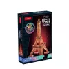 Puzzle 3D Cubicfun Torre Eiffel Night Edition LED da cubicfun modelo 306-L534H – puzzle arquitetónico 3D iluminado