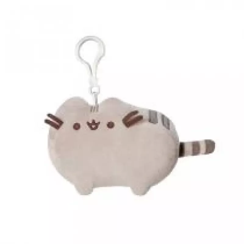 Pusheen - porta-chaves com clipe (11 x 8 cm)