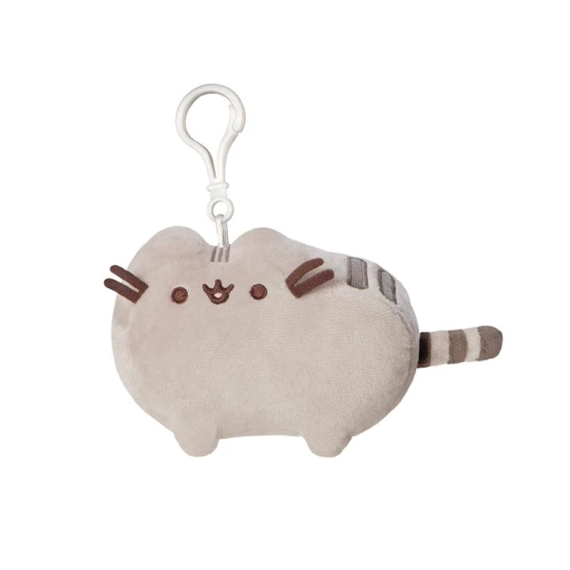 Pusheen - porta-chaves com clipe (11 x 8 cm)