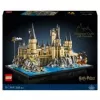 LEGO 76419 Harry Potter Castelo de Hogwarts e Terrenos, grande conjunto para adultos com locais icónicos: Grande Salão, Câmara dos Segredos e mais, Dia dos Namorados