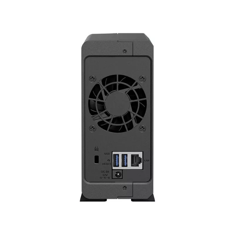 Synology DiskStation DS124 NAS/servidor de armazenamento desktop Ethernet LAN preto RTD1619B