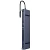 Dock/replicador de portas para portátil Gembird a-CM-COMBO10-01 com fios USB...