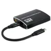 Adaptador USB-C para HDMI duplo Gembird A-CM-HDMIF2-01, 4K 60Hz, preto