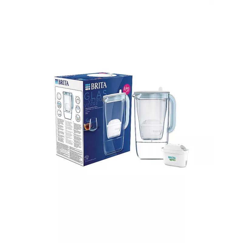 Jarro de filtragem de água Brita 1046673 azul-claro 2,5 L