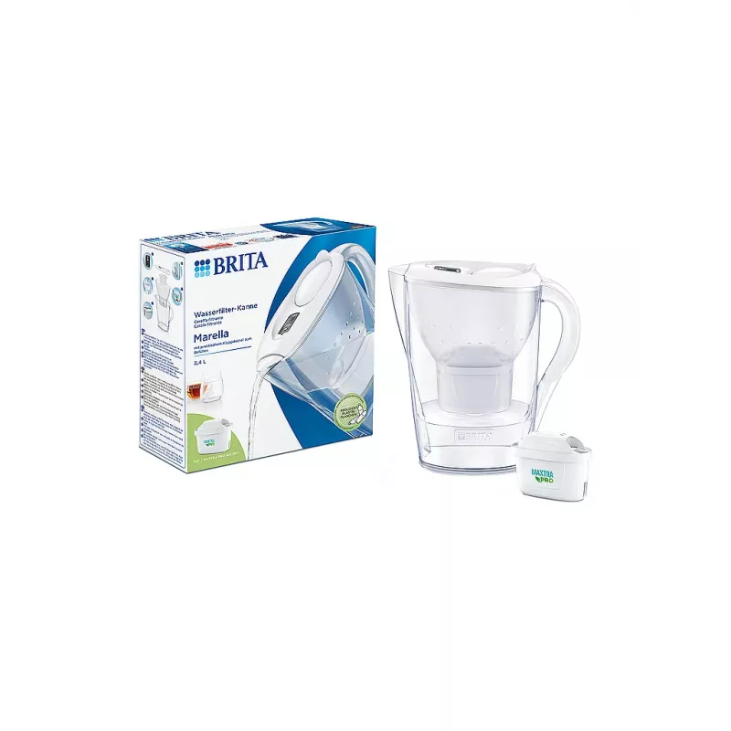 Brita 125219 Marella conjunto de filtros economizador de água 2,4 L branco