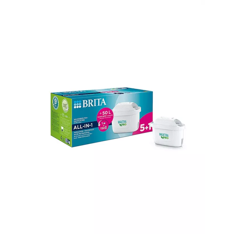 Filtro de água de mesa BRITA Maxtra Pro cartucho de filtro pack 5+1