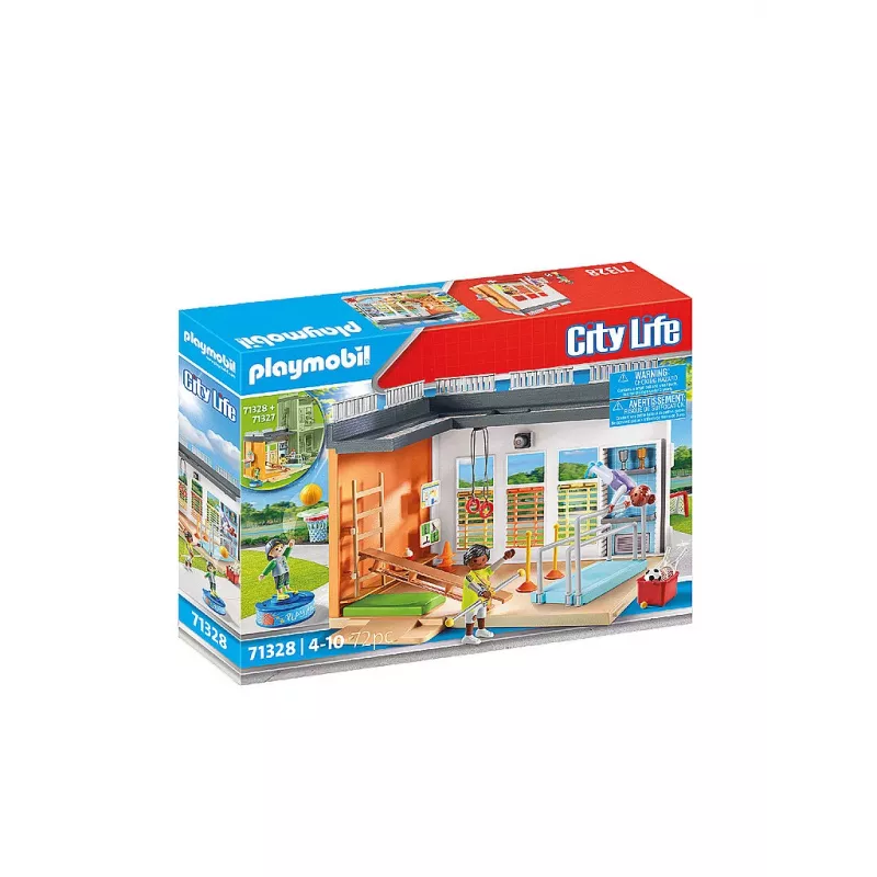 Conjunto de brincar de ação/aventura Playmobil City Life 71328 multicolorido