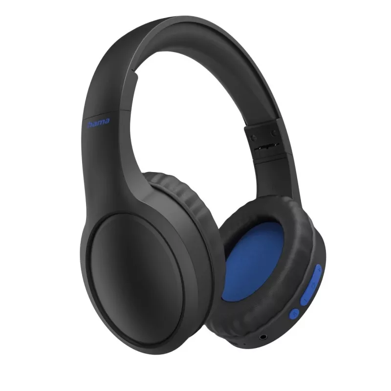 Hama 00184160 auscultadores/headset com fio e sem fio arcochamadas/música USB Type-C Bluetooth preto, azul